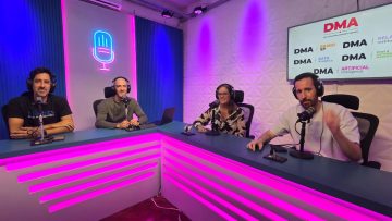 Top tier data experts panel at a podcast